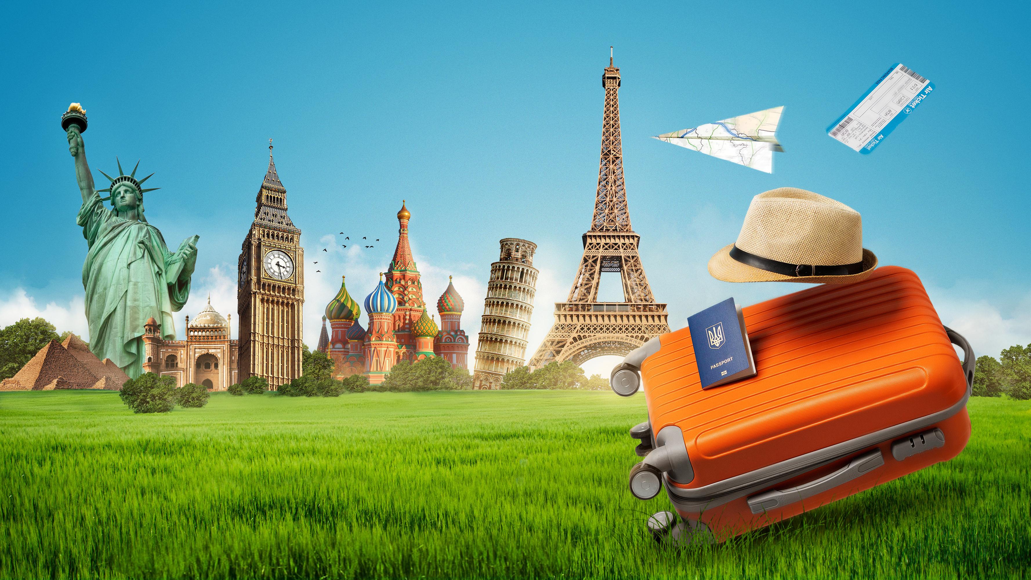Scenic View of Tourist Destination